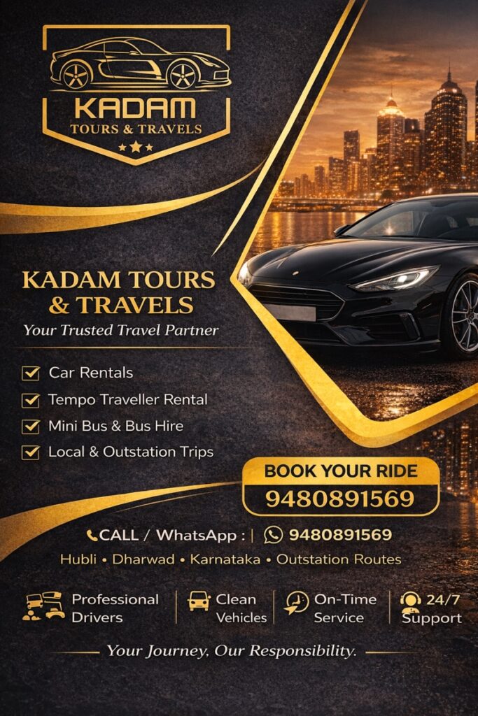 🛕 Peaceful Temple & Pilgrimage Group Travel from Hubli-Dharwad with Kadam Tours and Travels